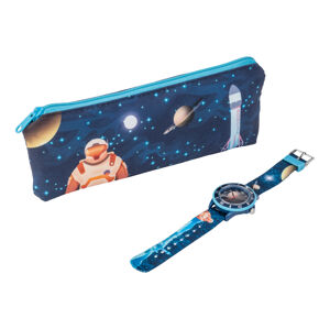 AURIOL® Detské náramkové hodinky s peračníkom (astronaut)