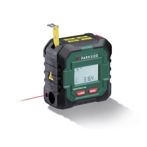 PARKSIDE® Aku laserový merač vzdialenosti s meracím pásmom PLMB 4 C2
